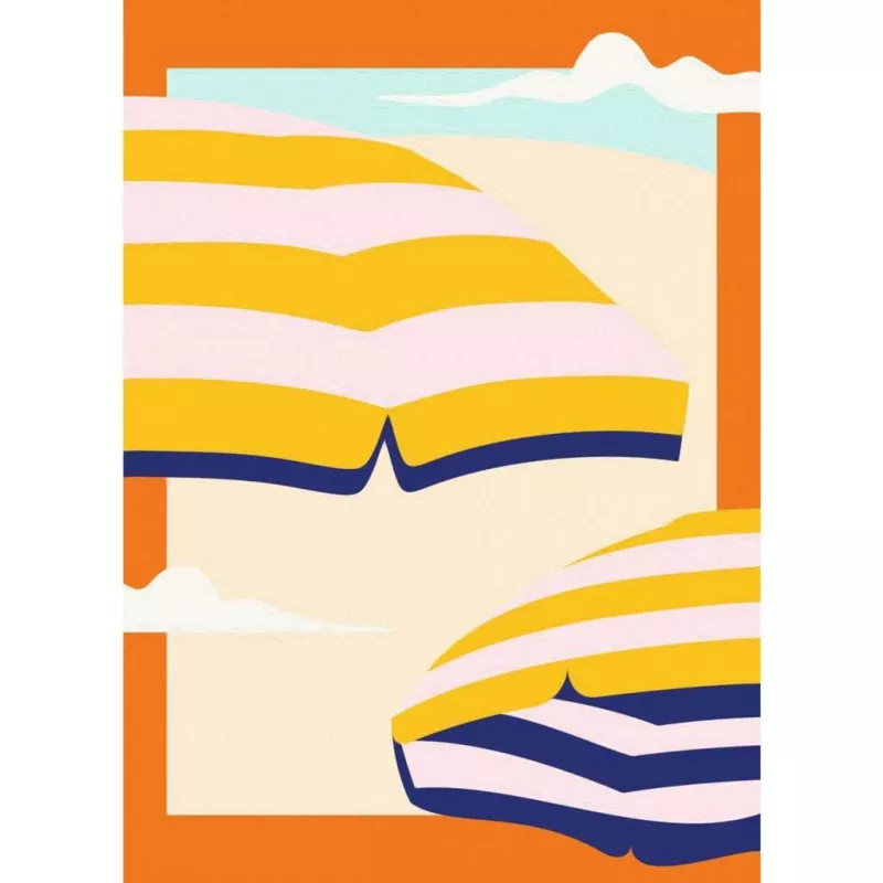 Set de pintura Ravensburger CreArt Sunny Times — set de pintar por números sobre lienzo