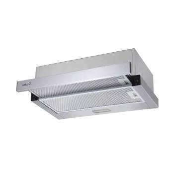 CATA | Campana extractora | TFB-5160 X | Telescópica | Clase de eficiencia energética C | Ancho 59,5 cm | 300 m³/h | Mecánica | CSLED | Acero inoxidable