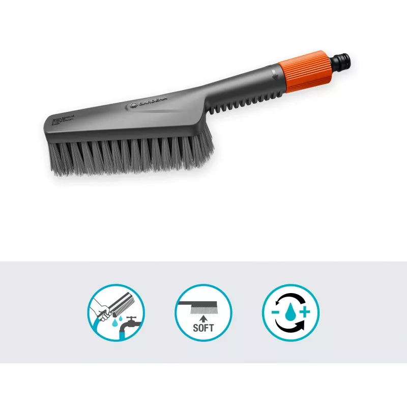 Gardena Cleansystem cepillo de mano S soft, 18840-20