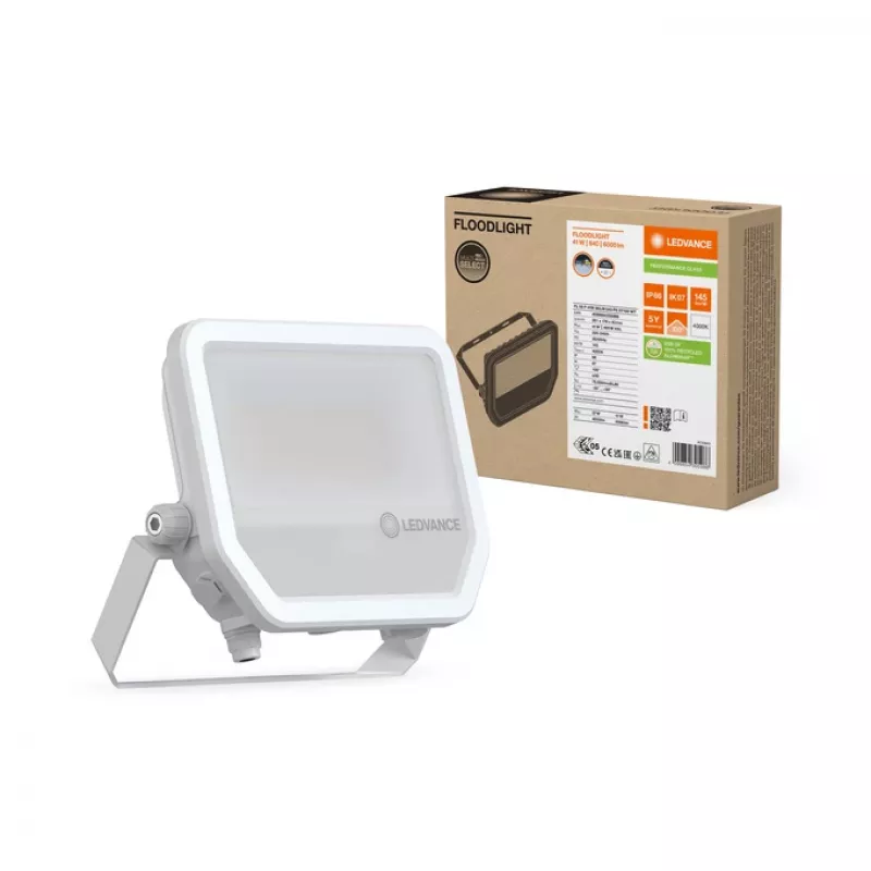 Ledvance Proyector versátil con hasta 6000 lm de potencia luminosa | FLOODLIGHT 50 | 41 W | Blanco frío