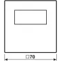 Termostato ambiente jung HOME BT LS 1791 WW — control inalámbrico Bluetooth, montaje en pared