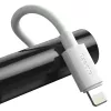 Kit de cables de datos Baseus Simple Wisdom USB-C a Lightning PD 20W (2 uds./set) 1,5m blanco