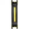 Ventilador de carcasa Thermaltake Riing 14 LED 140mm negro/amarillo