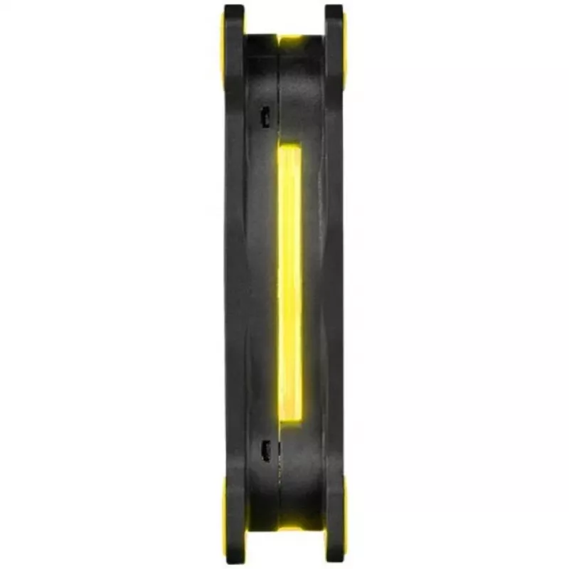 Ventilador de carcasa Thermaltake Riing 14 LED 140mm negro/amarillo