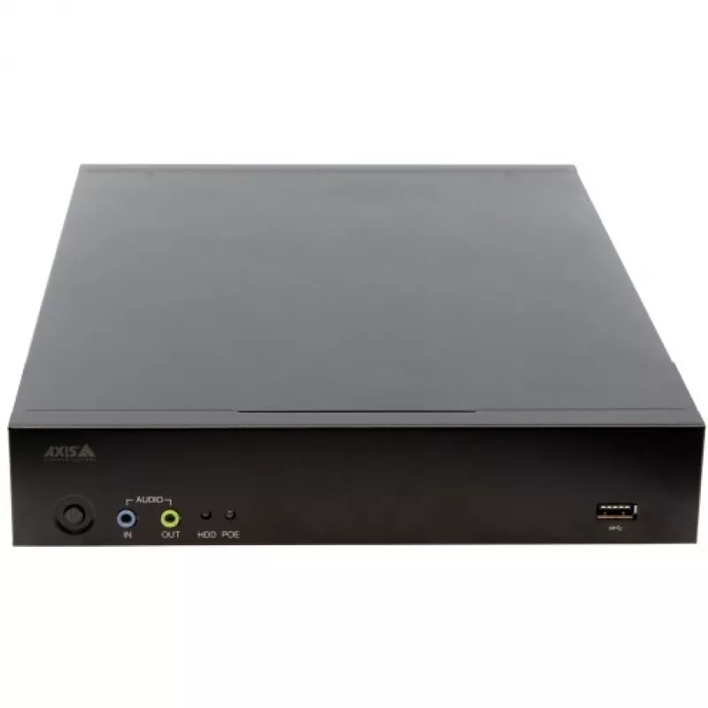 Grabador de vídeo en red Axis 02403-002 8 canales 2TB negro