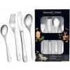 Set de cubiertos ritzenhoff & breker Waldtiere — 4 piezas de acero inoxidable con motivos de animales