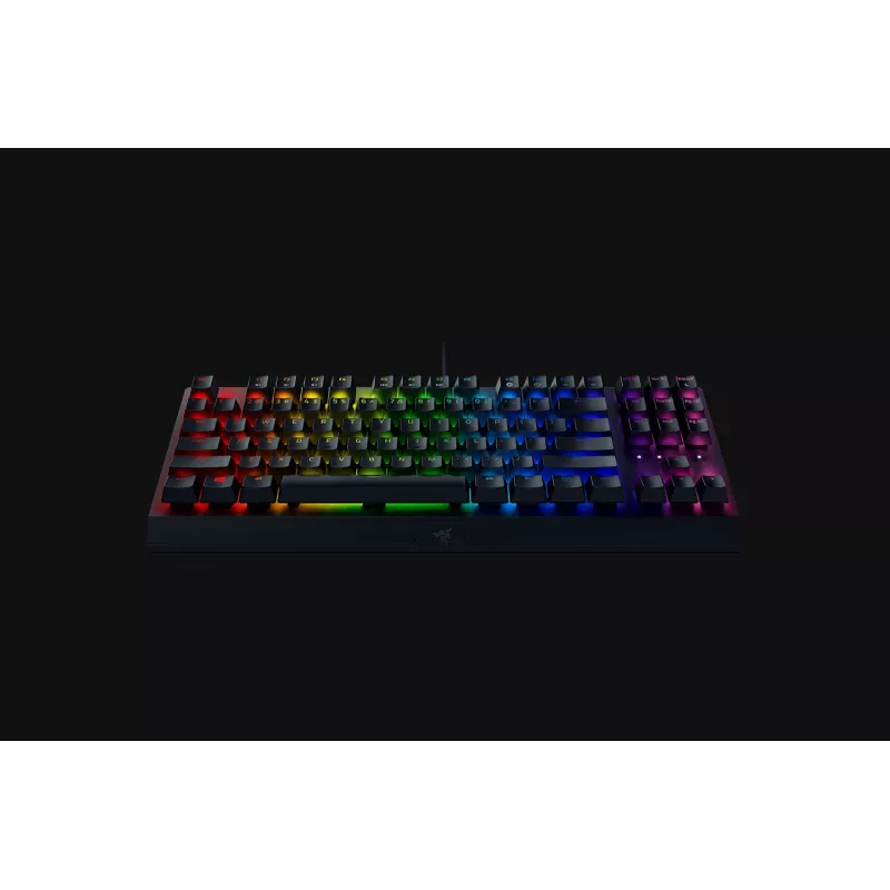 Teclado gaming mecánico Razer BlackWidow V3 Tenkeyless – con cable, iluminación LED RGB