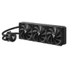 Kit de refrigeración líquida SAVIO NOX 360 mm (3 ventiladores de 120 mm, base de cobre, radiador de aluminio) negro, 600–1800 rpm