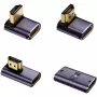 Adaptador de cable HDMI tipo A a HDMI tipo A 4smarts 541489, gris, 4 uds., 40 g