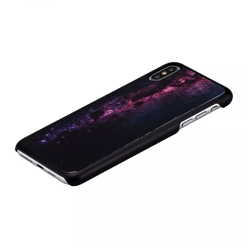 Funda para móvil iKins para iPhone XS Max — milky way negra