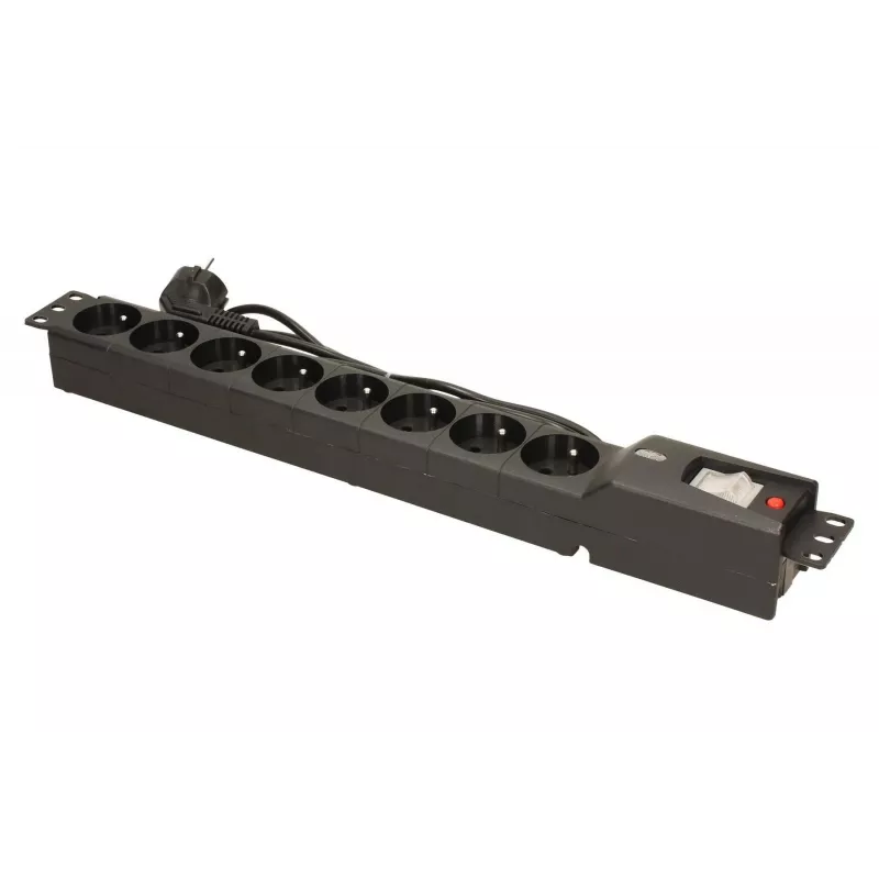 LESTAR LXARM 810 G-A K.:CZ 1,5M 19PDU negro 8 tomas de corriente AC 230 V 1,5 m