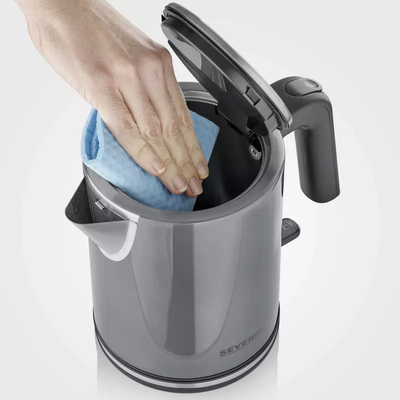 Hervidor eléctrico Severin 2400 W Antracita Negro