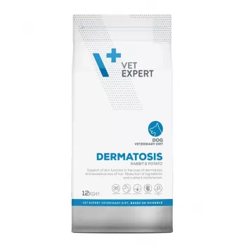 VETEXPERT Veterinary Diet Dermatosis Dog Rabbit & Potato pienso seco para perros 12 kg