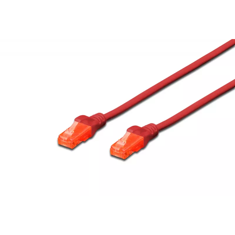 Cable de red Digitus CAT 6 U/UTP LSZH DK-1617-0025/R