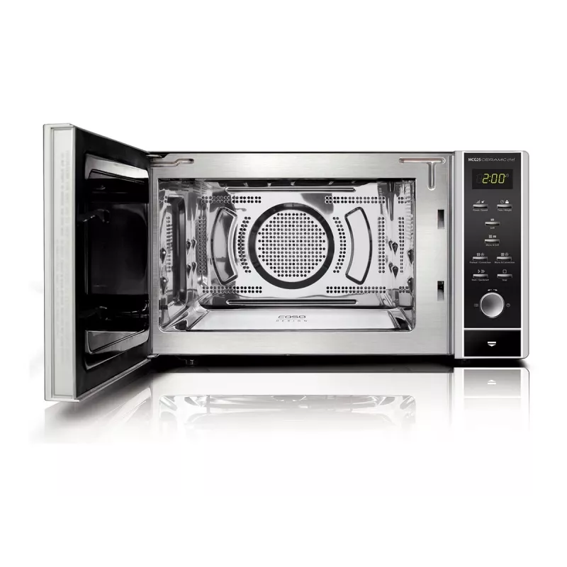 Caso | Microondas | MCG 25 | Independiente | 25 L | 900 W | Aire caliente | Grill | Negro
