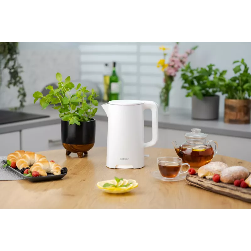 Hervidor eléctrico Zelmer 1,7 L 2200 W plata
