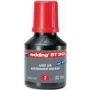 Recambio de rotulador Edding BT 30, rojo, 30 ml, tinta de recarga para la serie Edding BT