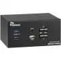 Conmutador KVM Inter-Tech IPC AS-22HUS 2 puertos USB