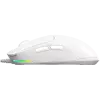 LORGAR MSA10, ratón gaming Advanced Ultralight con cable, blanco