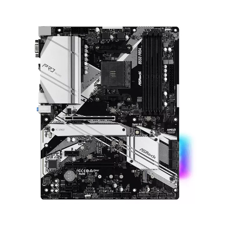 Placa base ASRock B550 PRO4 AMD B550 Socket AM4 ATX