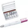 Aparato de cuidado de uñas Beurer MP 52 — set eléctrico de manicura/pedicura, blanco y violeta