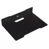 Estante de pared para decodificador MACLEAN MC-122, acero, negro, carga máx. 5 kg, distancia entre orificios 219 mm