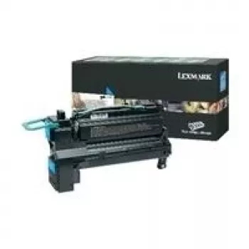 Lexmark 24B6018 cartucho de tóner, cian, rendimiento extra alto