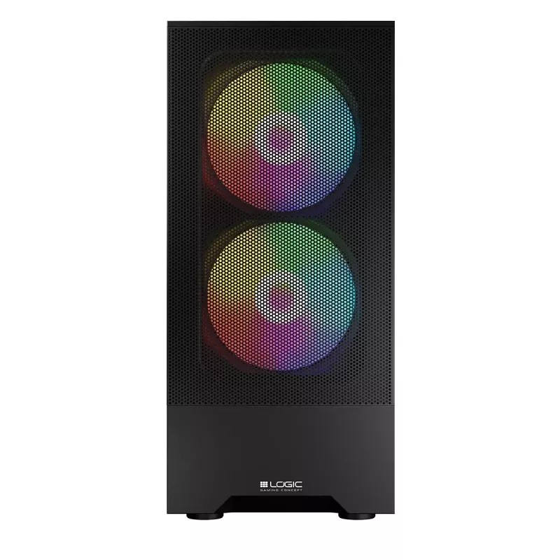 Logic ARYA ARGB Caja MINIDI USB 3.0 Negro