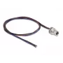 DeLOCK Cable de montaje en panel M8 codificado A 3 polos conector hembra 0,5 m