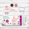 Medisana AC 950 masajeador anticelulítico, oro rosa/blanco