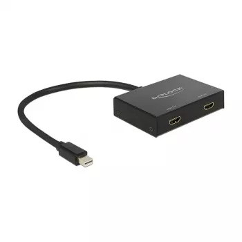 Divisor de vídeo DeLOCK 87696 Mini DisplayPort a 2x HDMI