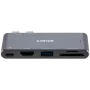 Hub CANYON DS-5 5 en 1 Thunderbolt 3 4K gris espacial