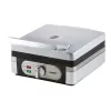 Gofrera Domo DO 9047 W 2 gofre(s) 1400 W plateado