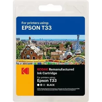 Kodak 185E003301 EPS. XP530 Tinta BLK C13T33314012/T3331 200 páginas 10ml - Compatible - Negro
