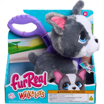 furReal Walk-a-Lots bulldog francés, figura de juguete
