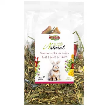 ALEGIA frutas y hierbas para conejos - premio para conejos - 130 g