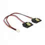 Cable de alimentación interno DeLOCK 85249 0,2 m Molex a 2 x SATA
