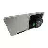 Shelly Wall Display X2 panel de control, Wi-Fi, Bluetooth, plateado + BLU H&T marfil