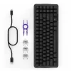 FUNCTION Elite MiniTKL, teclado gaming negro, diseño DE, NZXT Swift