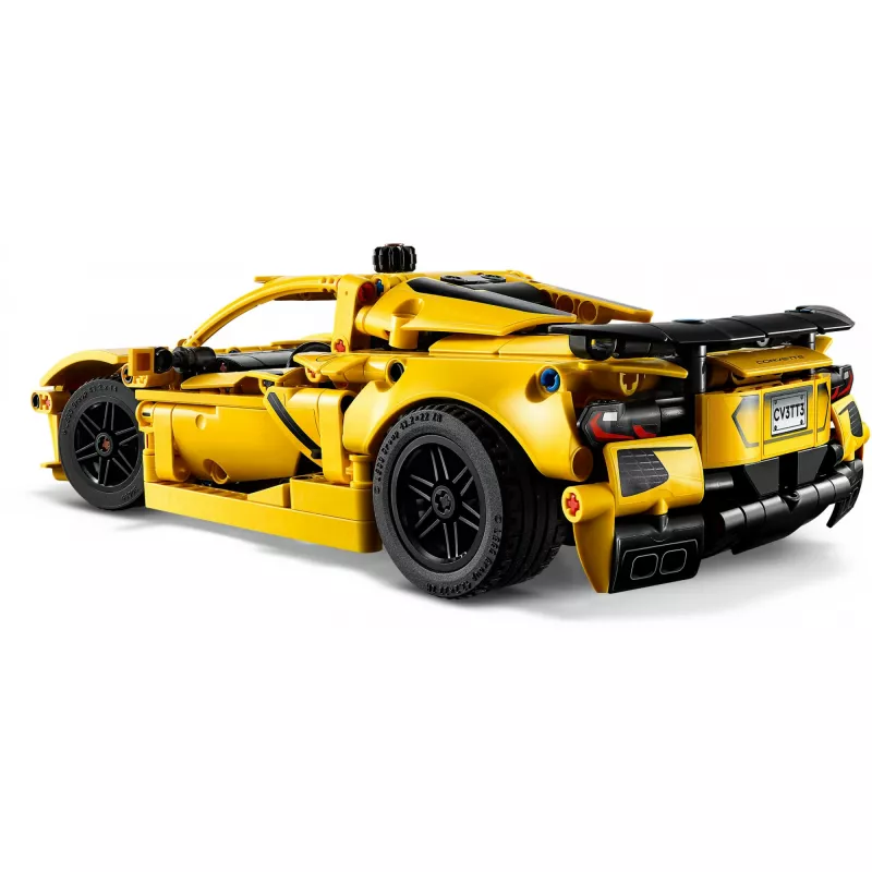 LEGO Technic Corvette Stingray 42205 modelo descapotable y cupé 2 en 1, 732 piezas, 80×270×140 mm