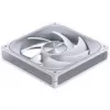 Ventilador de caja Jonsbo ZA-140W PWM ARGB de 140 mm, blanco, Infinity Mirror