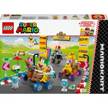 Bricks Mario Kart - Set de Baby Peach y Grand Prix