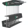 Juego de destornilladores Wera 454/10 HF Imperial 2 – juego de destornilladores de precisión de 10 piezas, en pulgadas