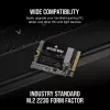 Corsair MP600 Mini - SSD - 2 TB - interna - M.2 2230 - PCIe 4.0 x4 (NVMe)