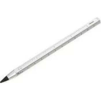 Portaminas TROIKA PEN20/SI gris aluminio 4 uds.