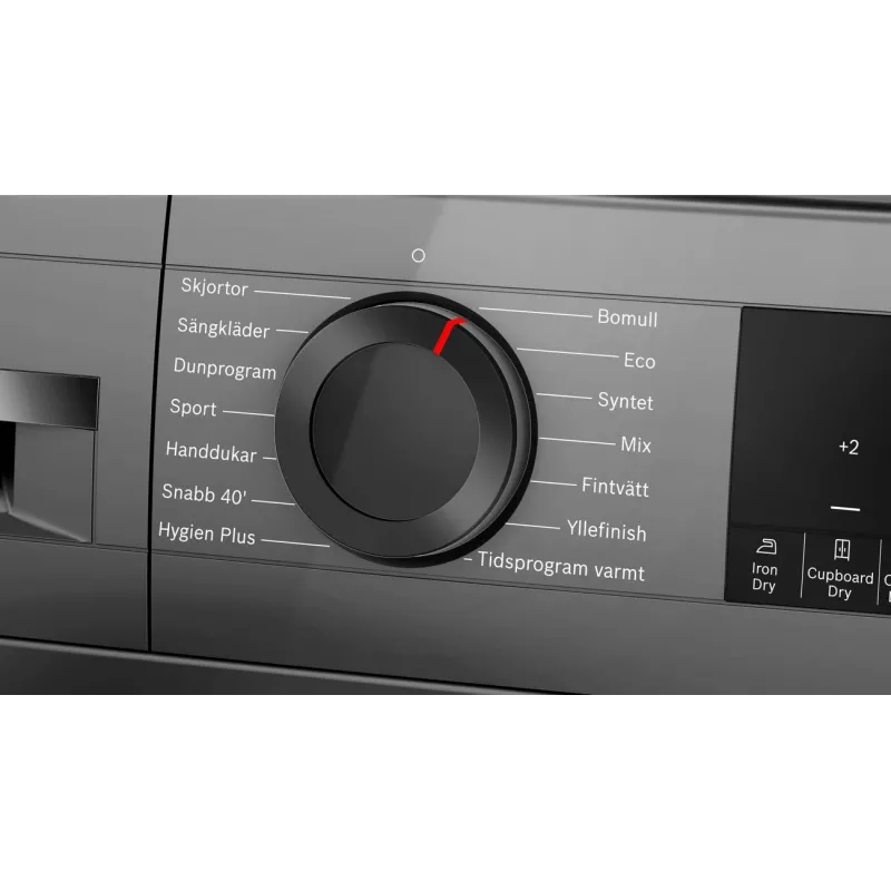 Secadora con bomba de calor Bosch WQG245DXSN 9 kg