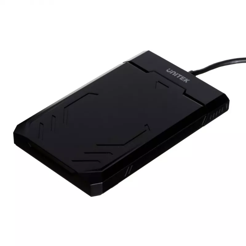 Unitek Y-3036 carcasa externa para HDD/SSD, 2,5″ SATA III 6G, USB 3.0, UASP, negra