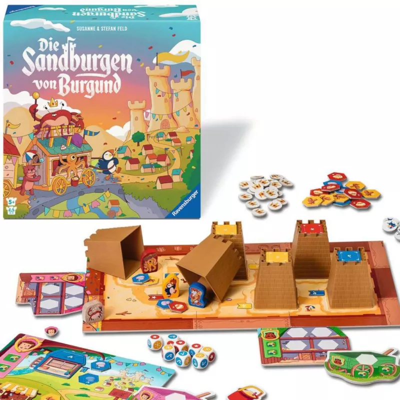 Ravensburger Die Sandburgen von Burgund, juego de mesa