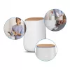 Humidificador Medisana AH 680 ultrasónico 2,6 L, blanco, madera, 24 W