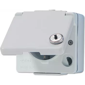 Caja de toma Type-F JUNG 620 WSL